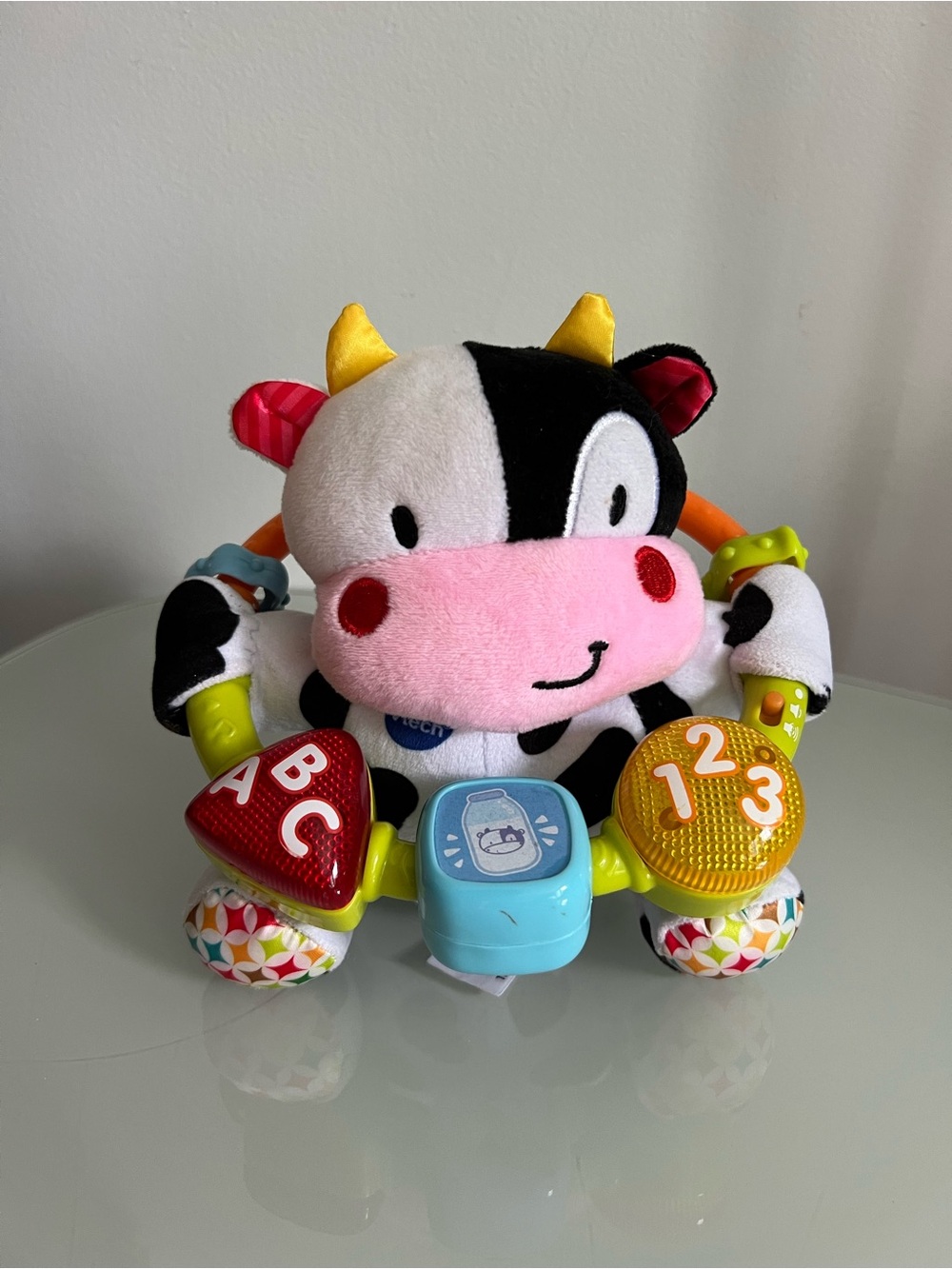 VTECH Lil’ Critters Moosical Beads Cow Toy, 3mo+